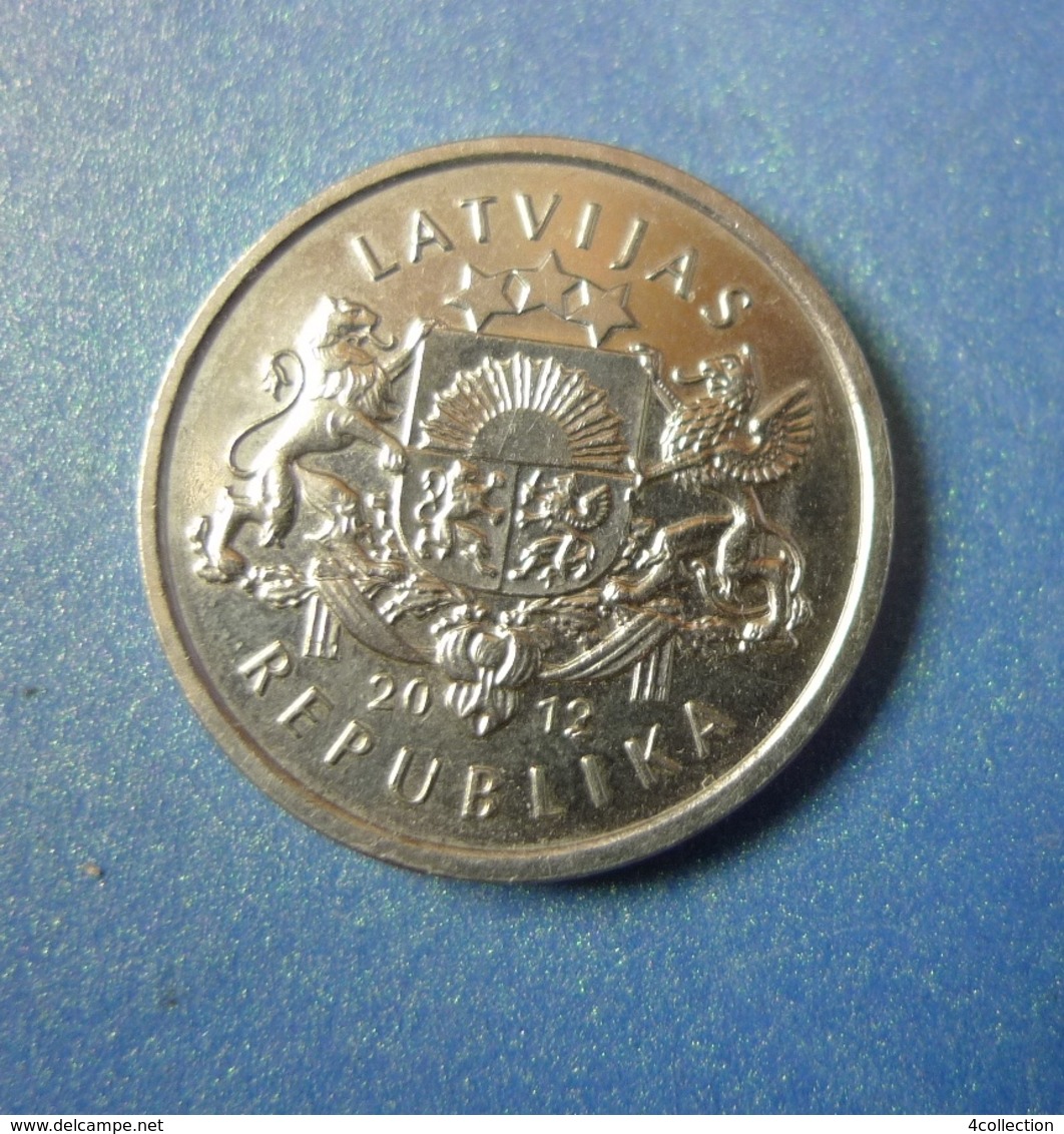 Z. Latvia 1 LATS 2012 HEDGEHOG - Latvian Coin - Latvia