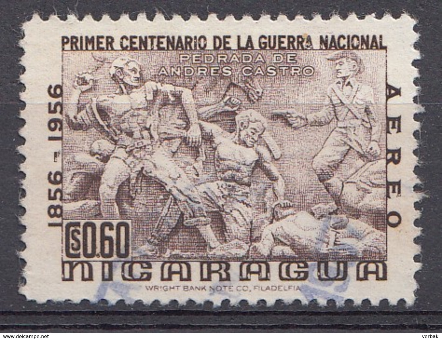 NICARAGUA 1956   Mi.nr: 1117  Erinnerung An Der...  Oblitérés - Used - Gebruikt - Nicaragua