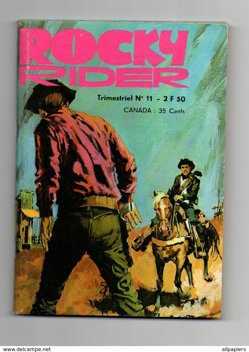 Rocky Rider N°11 La Dernière Erreur - Ranger Roy En Avant, Ranger - Du Pétrole Sous-marin à L'hydrogène De 1974 - Petit Format