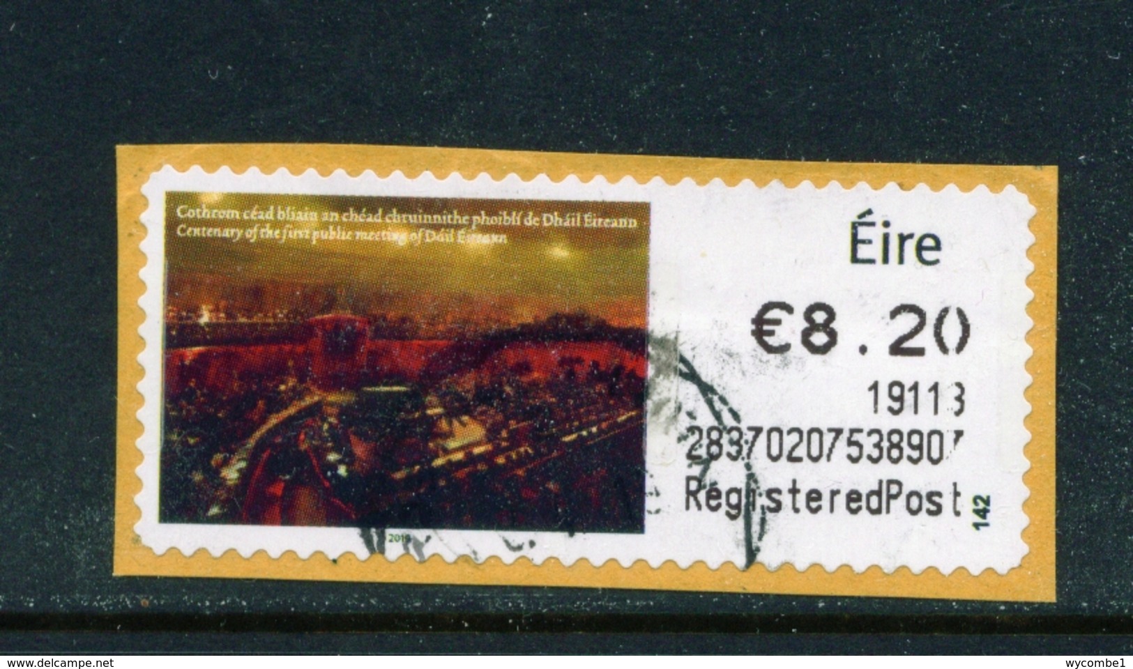 IRELAND  -  2019 Dail Centenary Post And Go SOAR CDS Used As Scan - Used Stamps