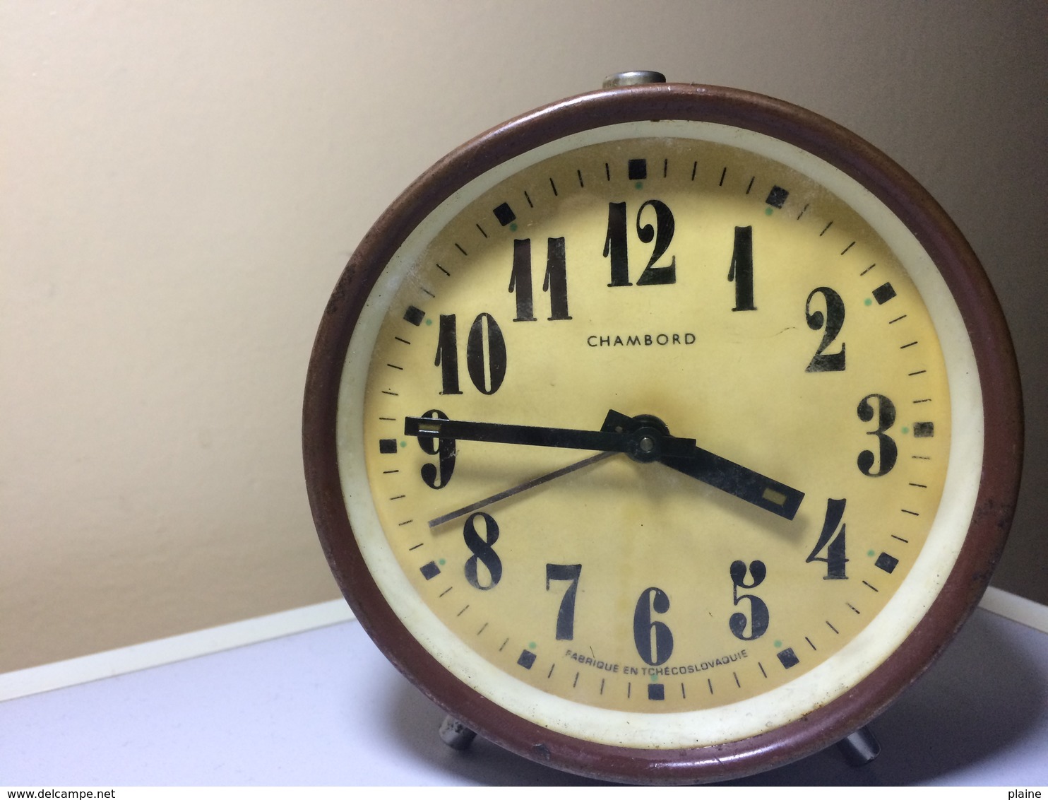 REVEIL CHAMBORD FABRIQUE EN TCHECOSLOVAQUIE - Alarm Clocks