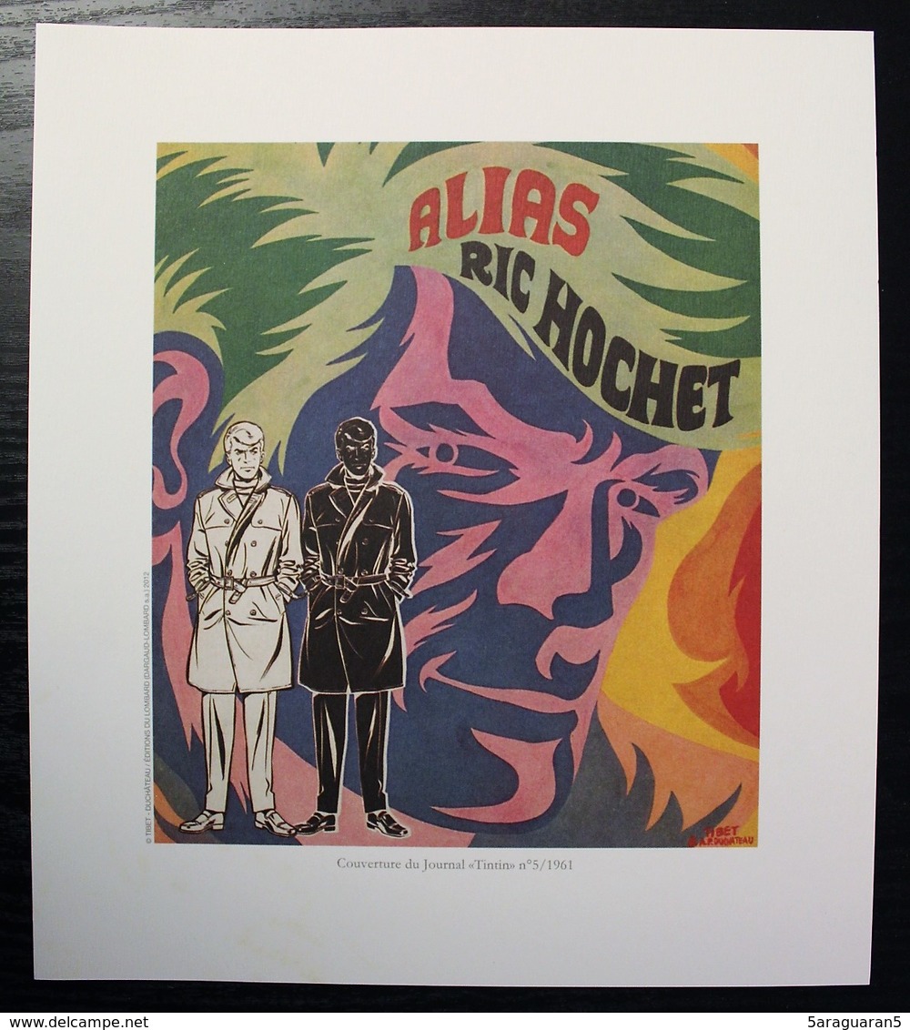 EX-LIBRIS - DUCHATEAU - Alias Ric Hochet - Illustrateurs D - F