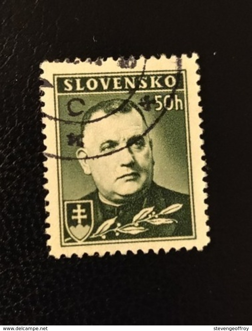 Slovaquie 1939 SK 44 Jozef Tiso Chef D'état | Hommes | Personnalités - Oblitérés