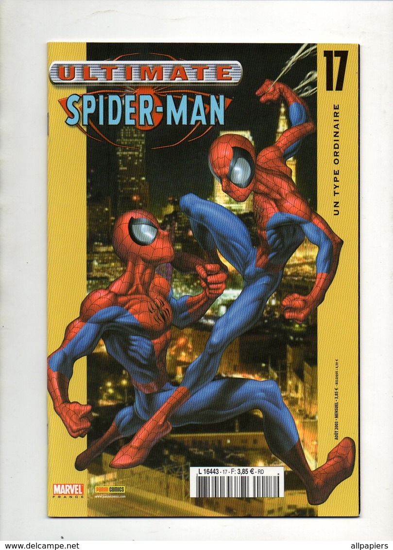 Comics Ultimate Spider-Man N°17 Un Type Ordinaire - Venom Les Origines - Web-Space De 2003 - Spiderman