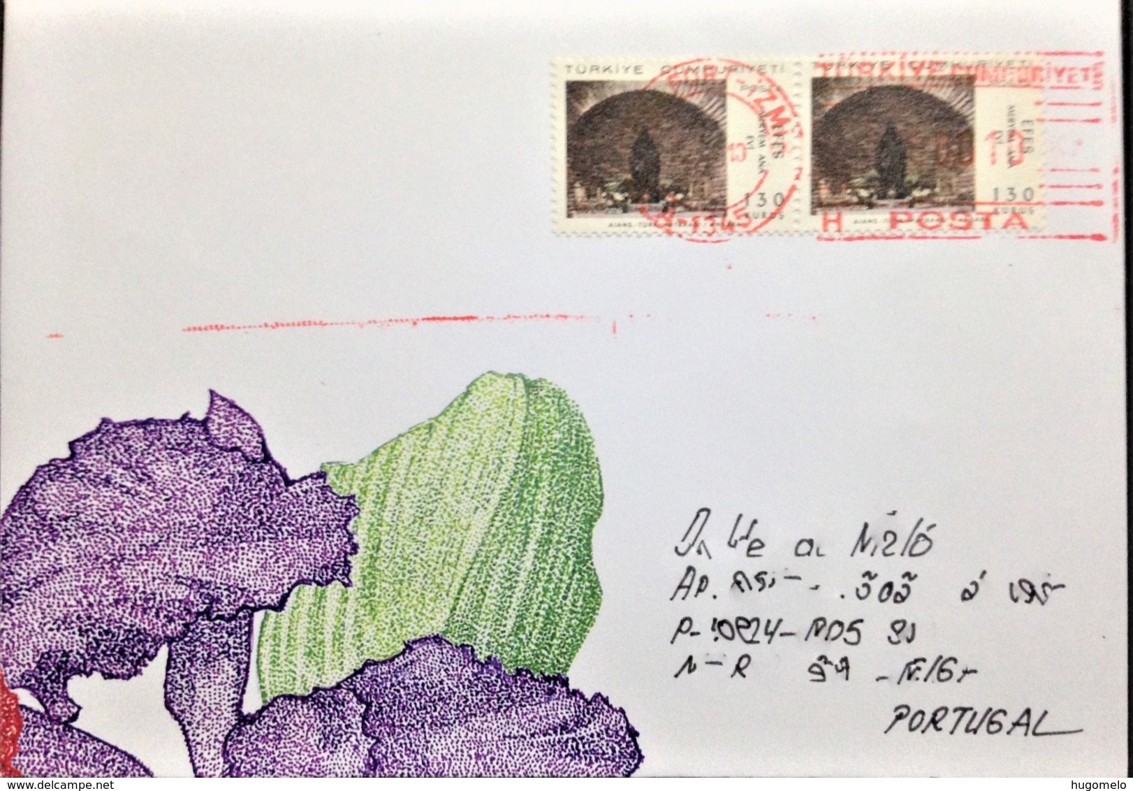 Turkey, Circulated Cover To Portugal, "Religion", "Vigin Mary", "Cities", "Ephesus", 2010 - Cartas & Documentos