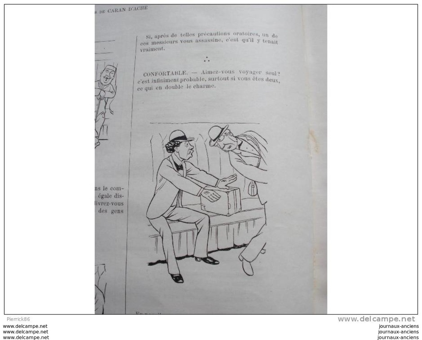 1890 ASSAINISSEMENT DE PARIS ET DE LA SEINE / LES EVENEMENTS AU DAHOMEY / POUR VOYAGER EN CHEMIN CARAN D'ACHE