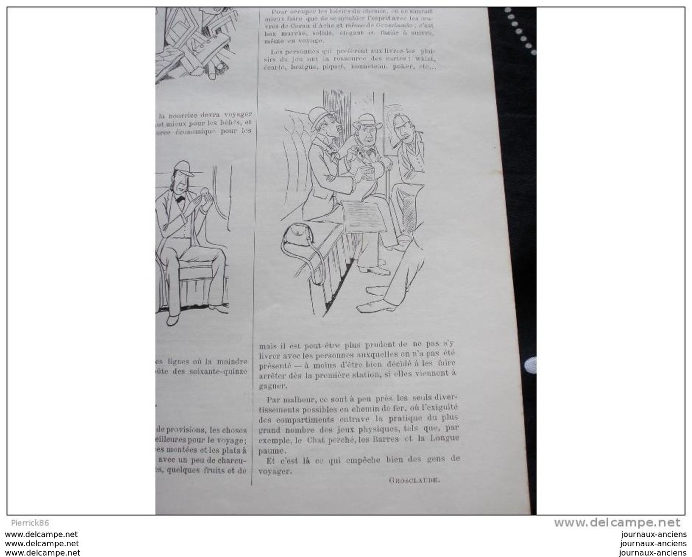 1890 ASSAINISSEMENT DE PARIS ET DE LA SEINE / LES EVENEMENTS AU DAHOMEY / POUR VOYAGER EN CHEMIN CARAN D'ACHE