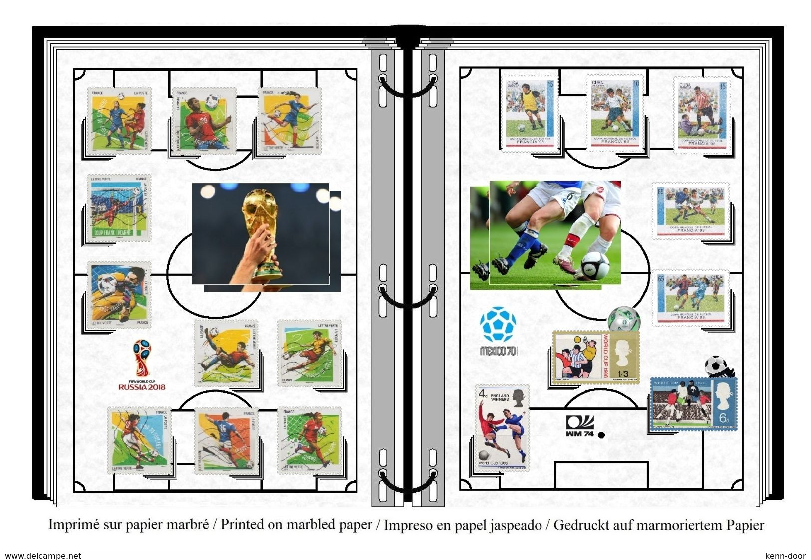 Albums de timbres à imprimer   LE FOOT BALL