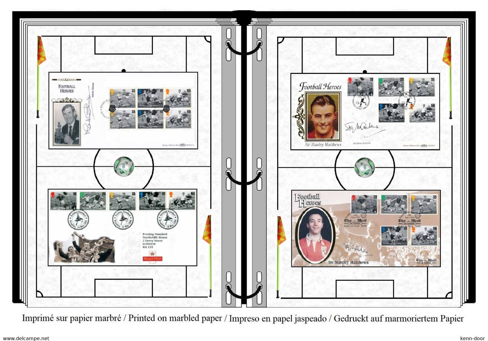 Albums de timbres à imprimer   LE FOOT BALL