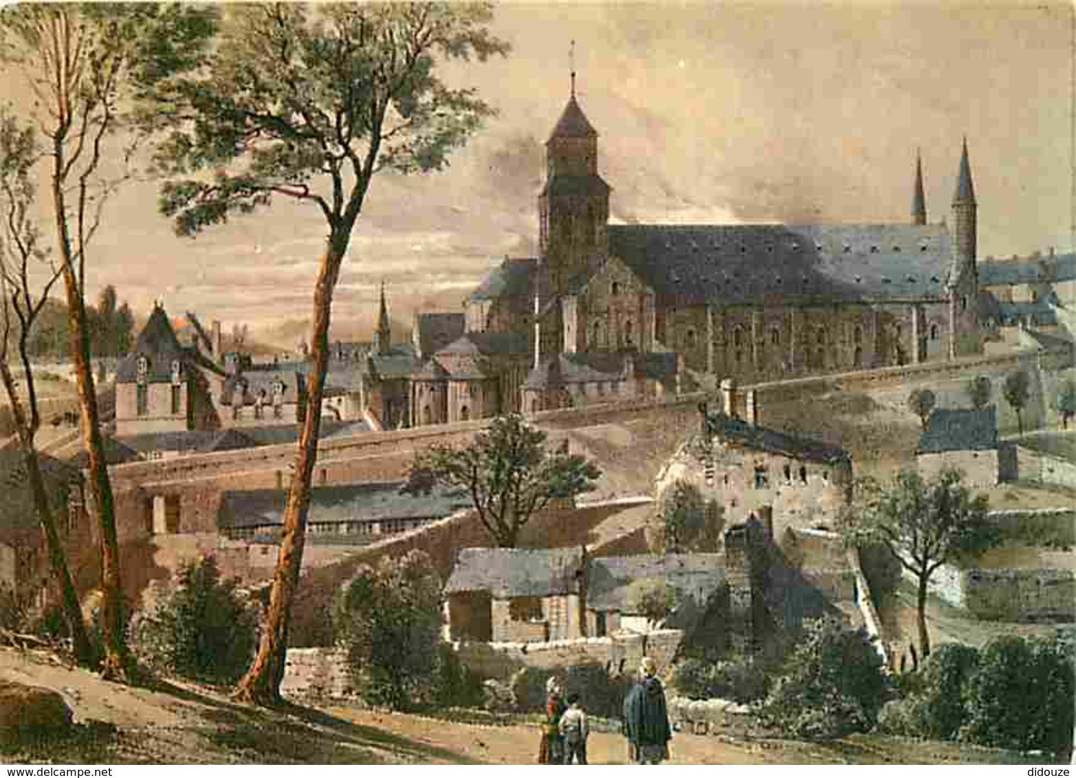 49 - Fontevraud - Abbaye Royale De Fontevraud - Anjou Et Touraine Au Temps Jadis - Ancienne Abbaye De Fontevrault - D'ap - Autres & Non Classés