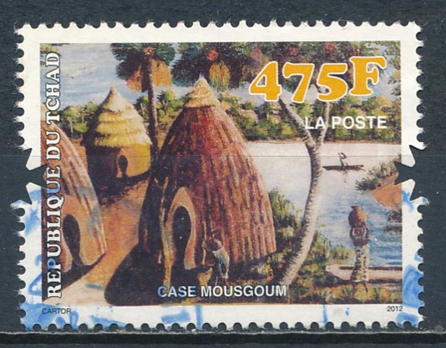 °°° CIAD TCHAD - CASE MOUSGOUM - 2012 °°° - Ciad (1960-...)