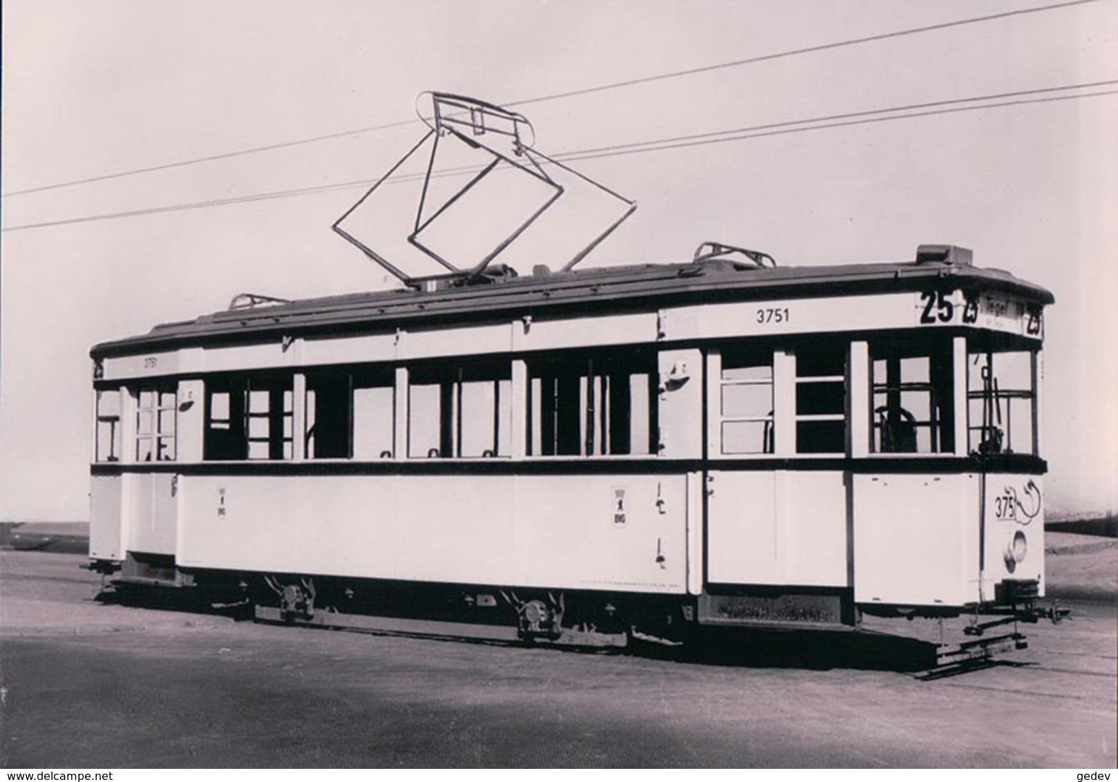 Allemagne, Berliner Verkehrsmittel, Strassenbahn, Retirage (BVG 711) 10x15 - Strassenbahnen