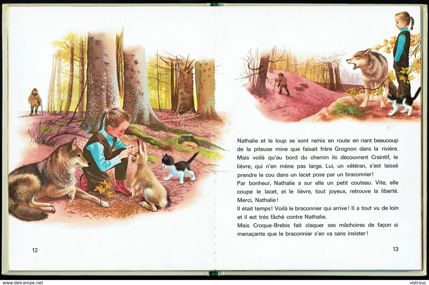 "Le Loup Qui Mangeait De La Salade", De J. BODAR Et Ph. SALEMBIER - Collection Farandole - CASTERMAN - 1972. - Casterman