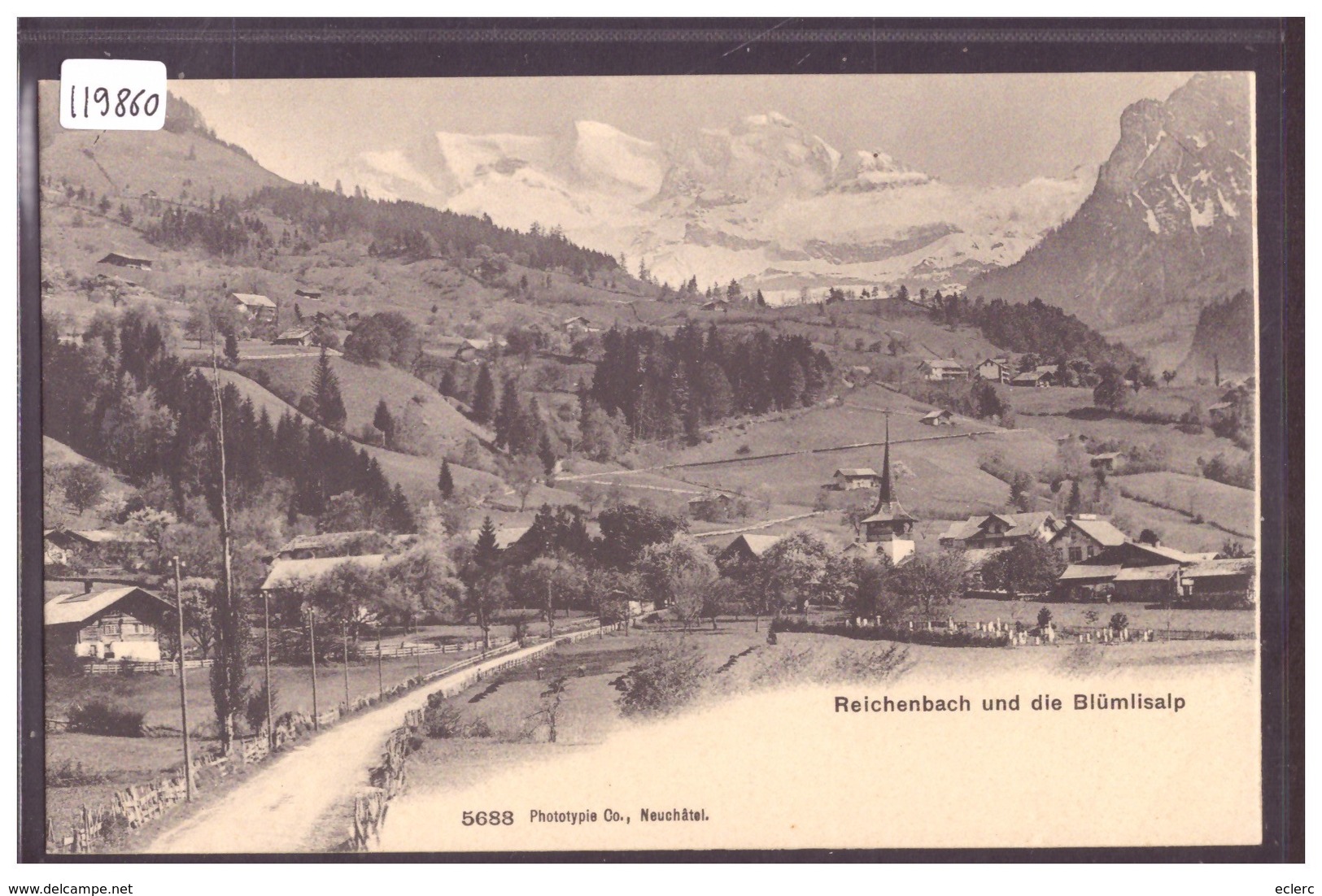 REICHENBACH UND DIE BLÜMLISALP - TB - Reichenbach Im Kandertal