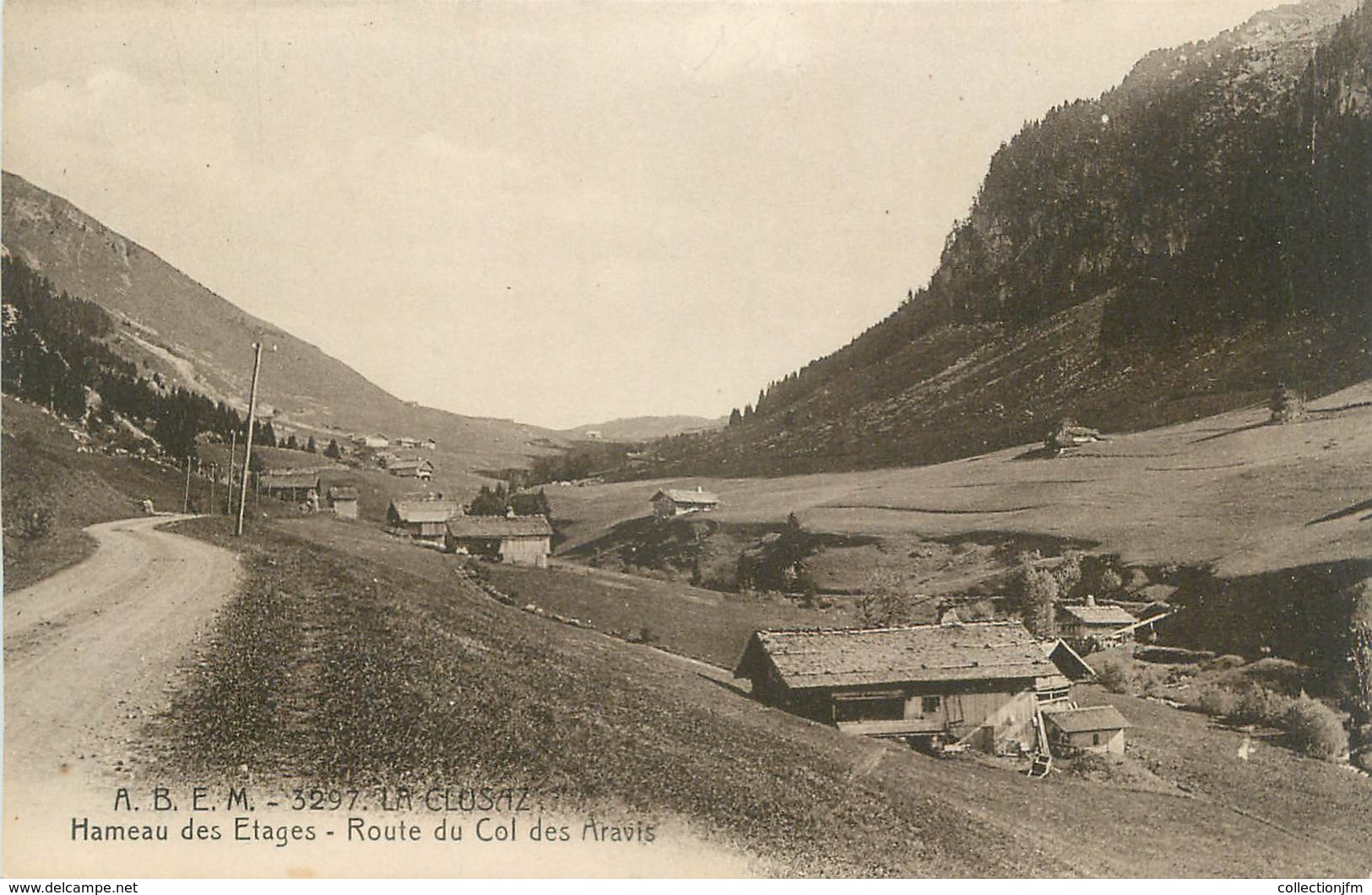 CPA FRANCE 74 " La Clusaz, Hameau Des Etages" - La Clusaz