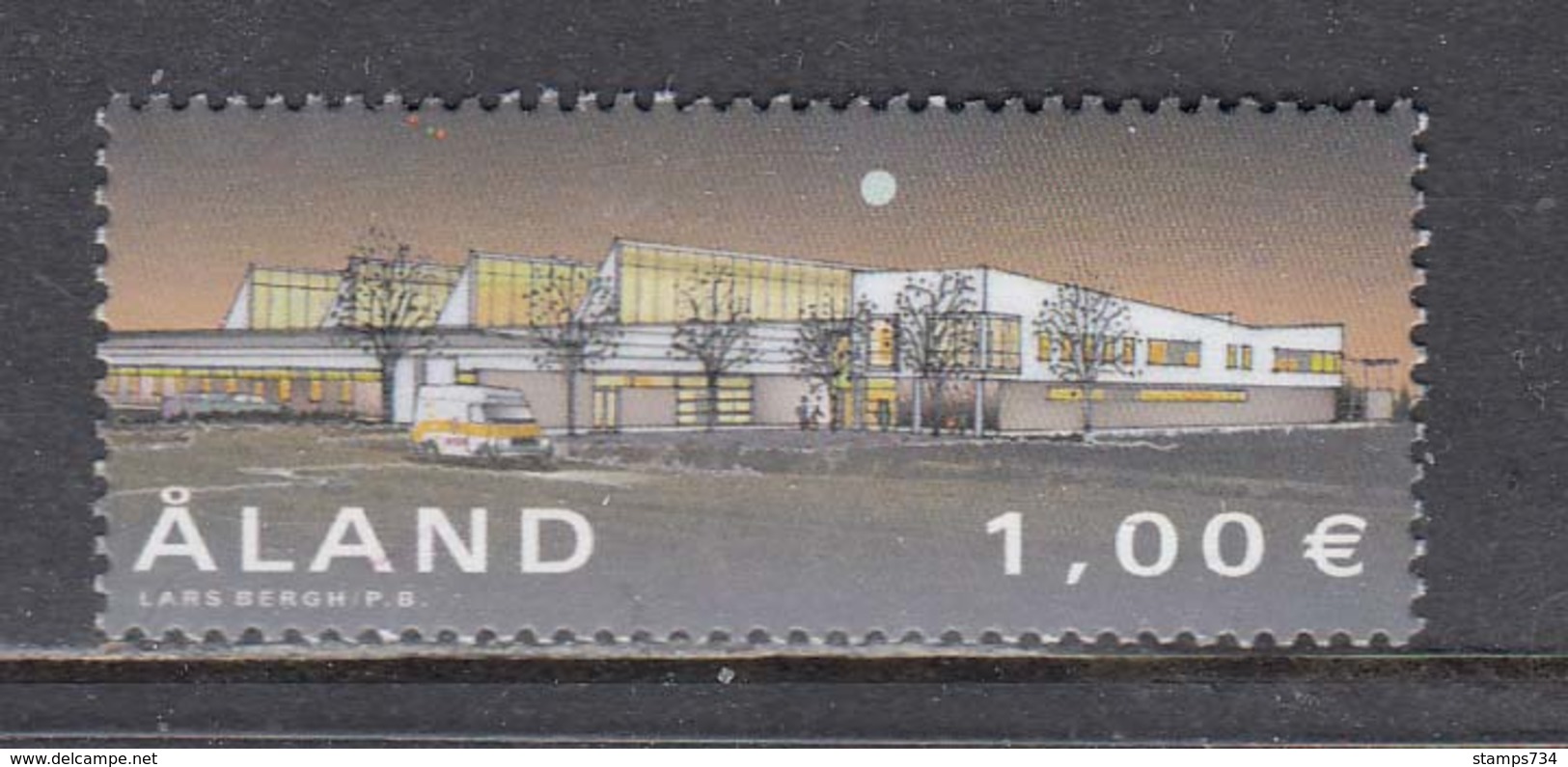 Aland 2002 - Completion Of The New Post Terminal, Mi-Nr. 202, MNH** - Aland