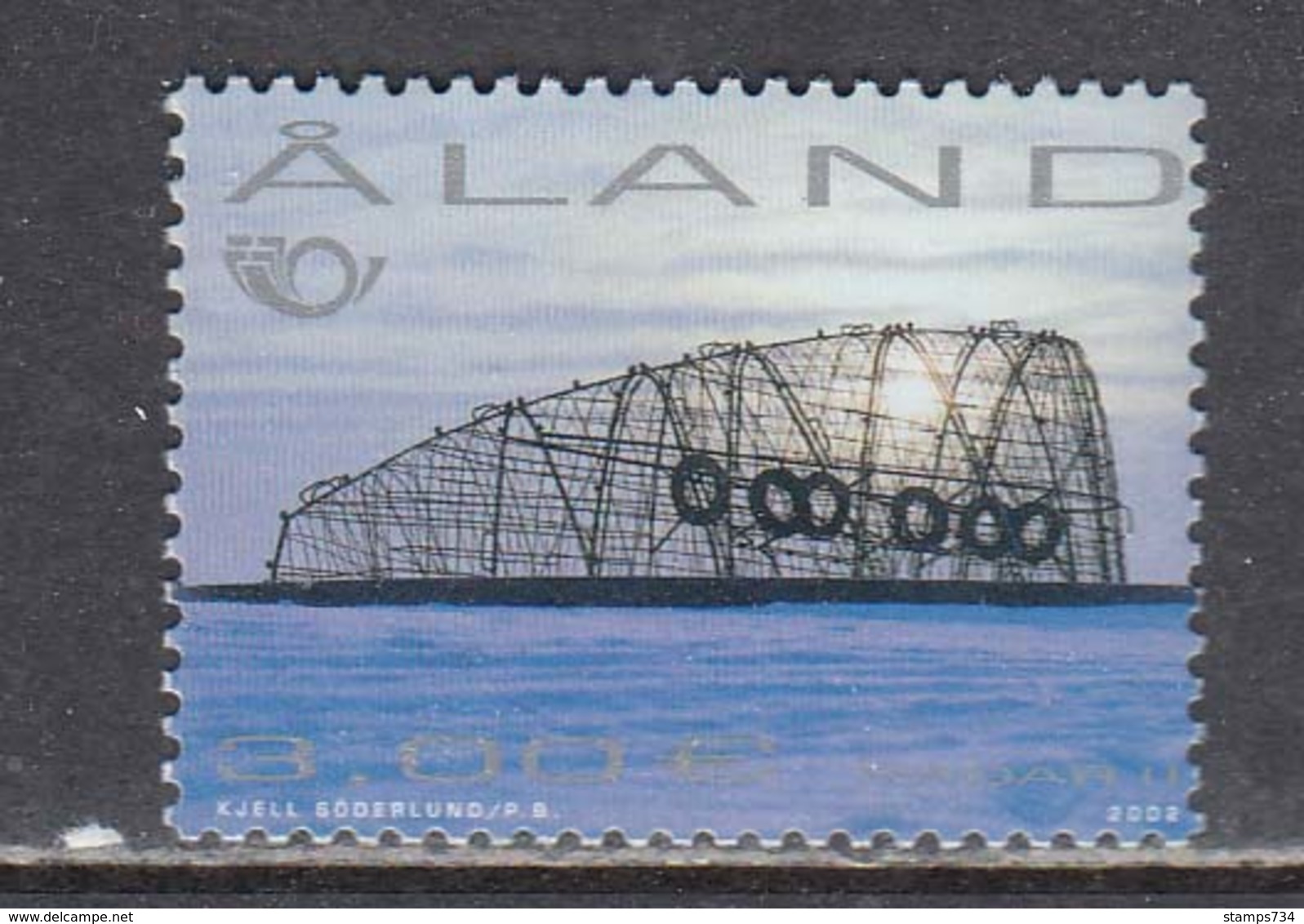 Aland 2002 - NORDEN: 20th Century Art, Mi-Nr. 207, MNH** - Aland