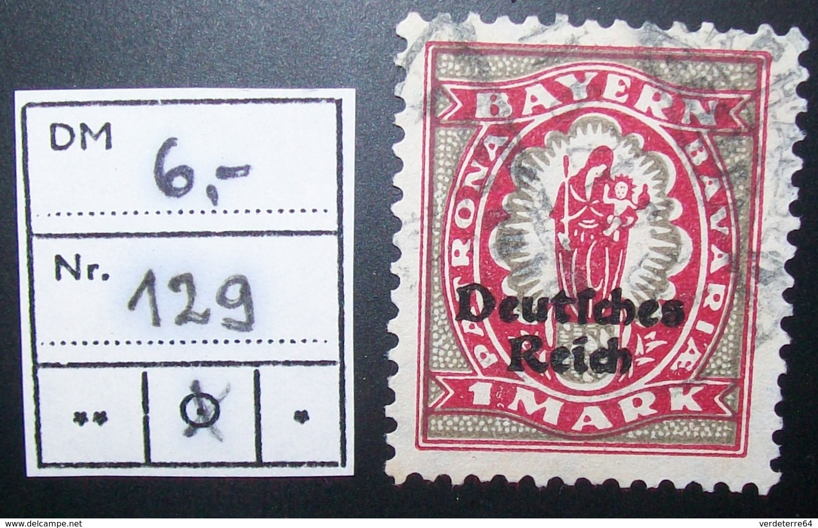 N°884E BRIEFMARKE DEUTSCHES REICH GESTEMPELT GEPRUFT - Oblitérés