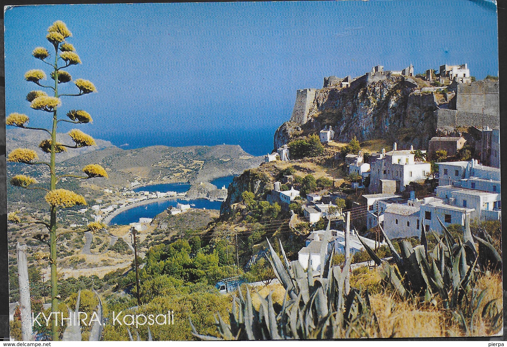 GRECIA - CYTHERA - PANORAMA - VIAGGIATA 1994 - Grecia