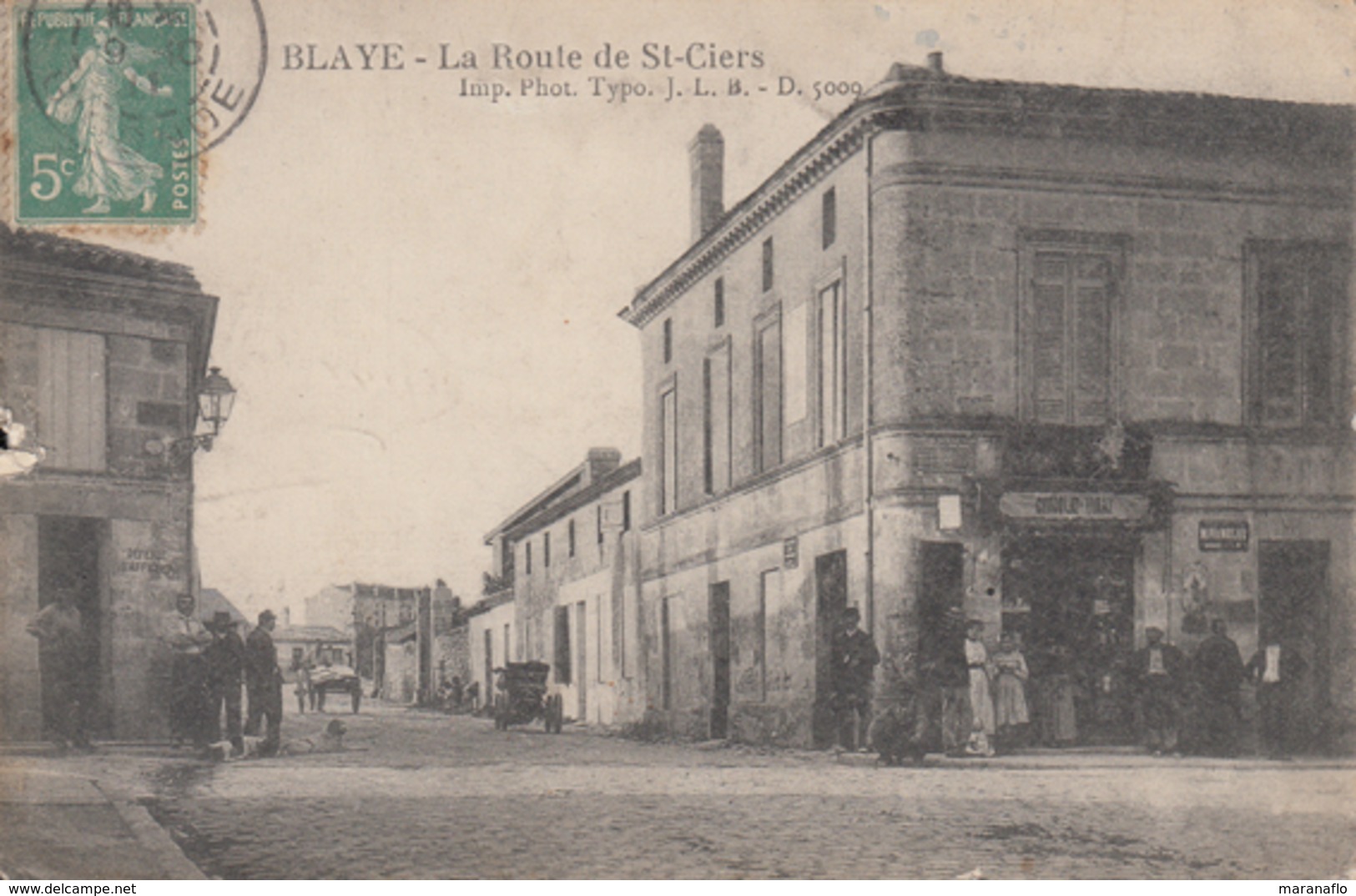 BLAYE. La Route De St Ciers - Blaye