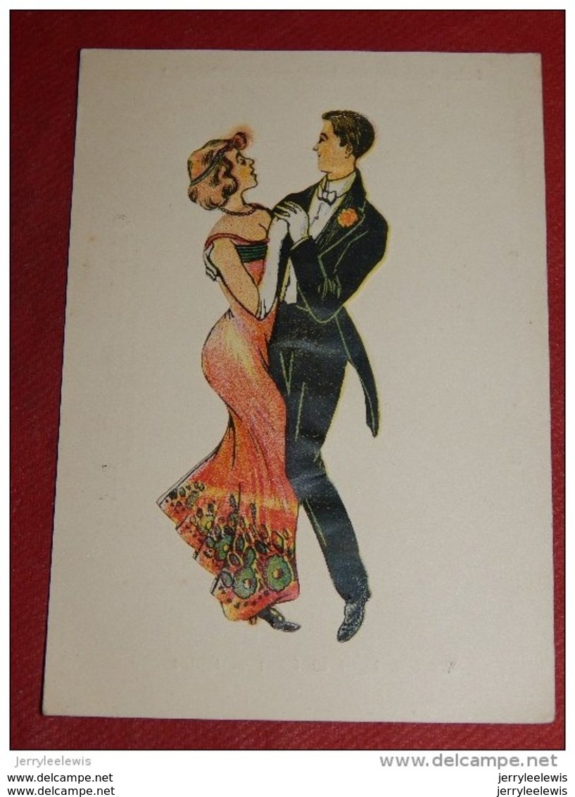 FANTAISIES - CARTES ANIMEES LAMBERT - Ajoutis - Couple De Danseurs - - A Systèmes