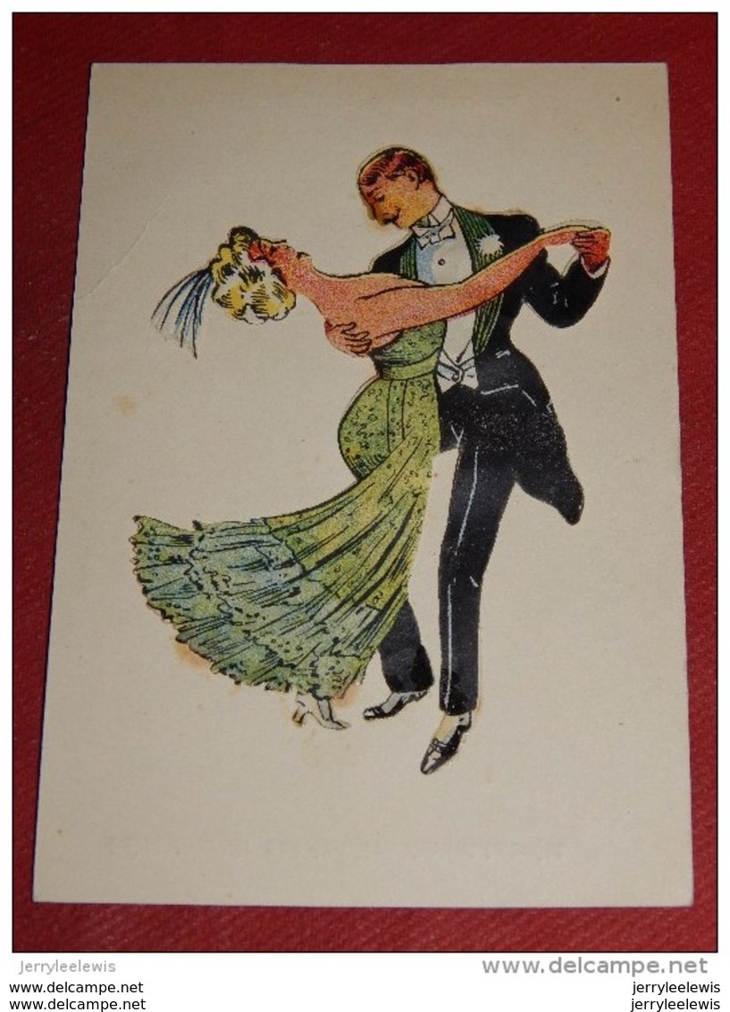 FANTAISIES - CARTES ANIMEES LAMBERT - Ajoutis - Couple De Danseurs - A Systèmes