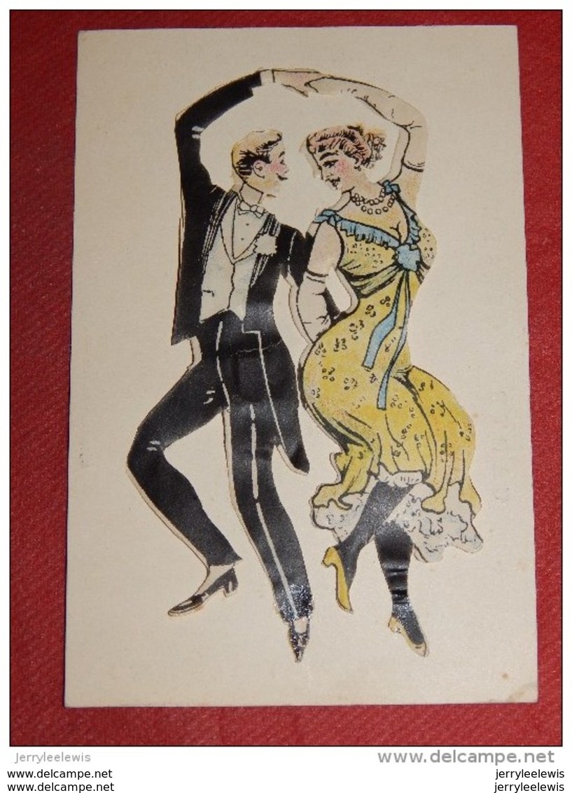 FANTAISIES - CARTES ANIMEES LAMBERT - Ajoutis - Couple De Danseurs - A Systèmes