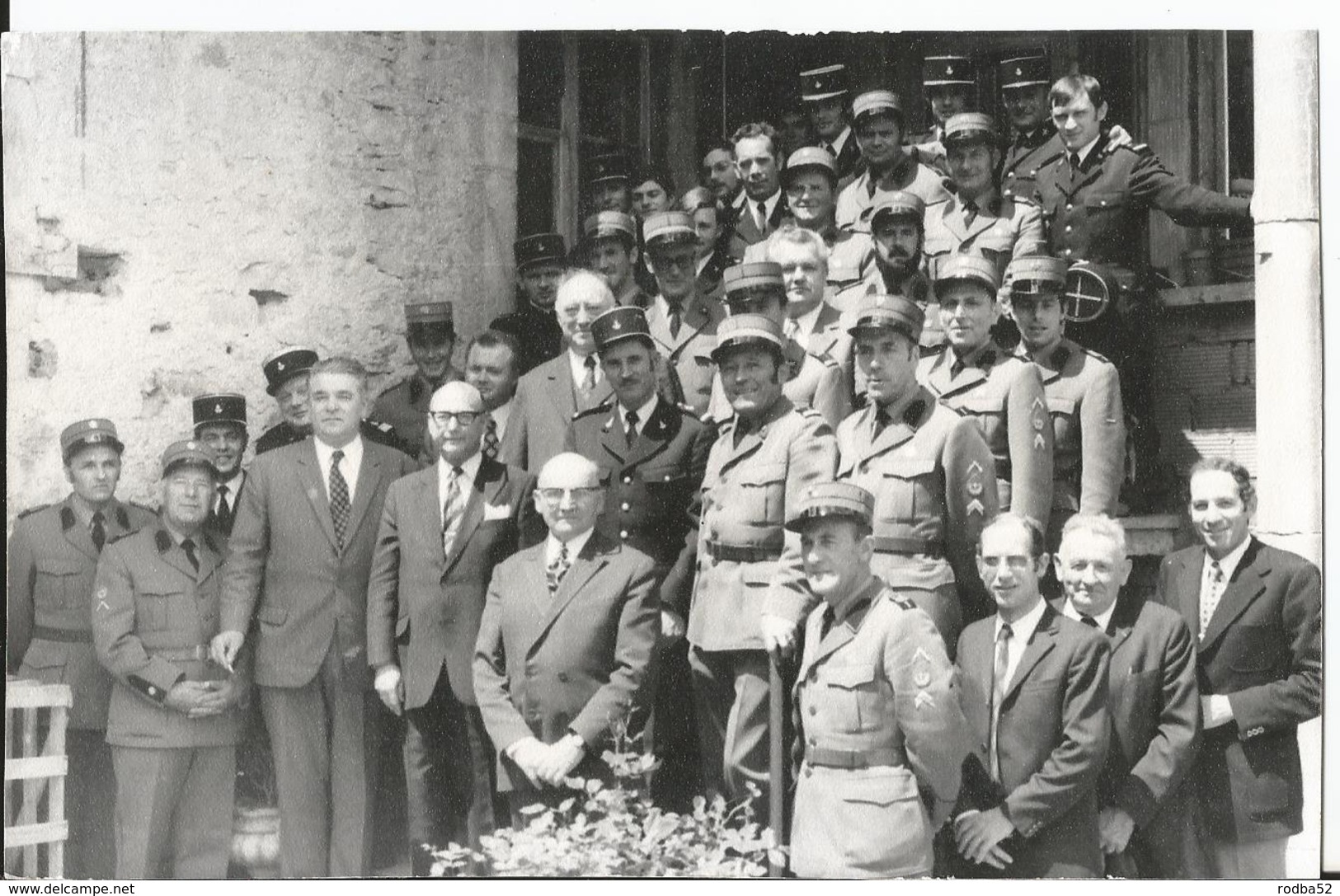 Beau Format -  Photo - Groupe De Douaniers - Douane - Andere & Zonder Classificatie