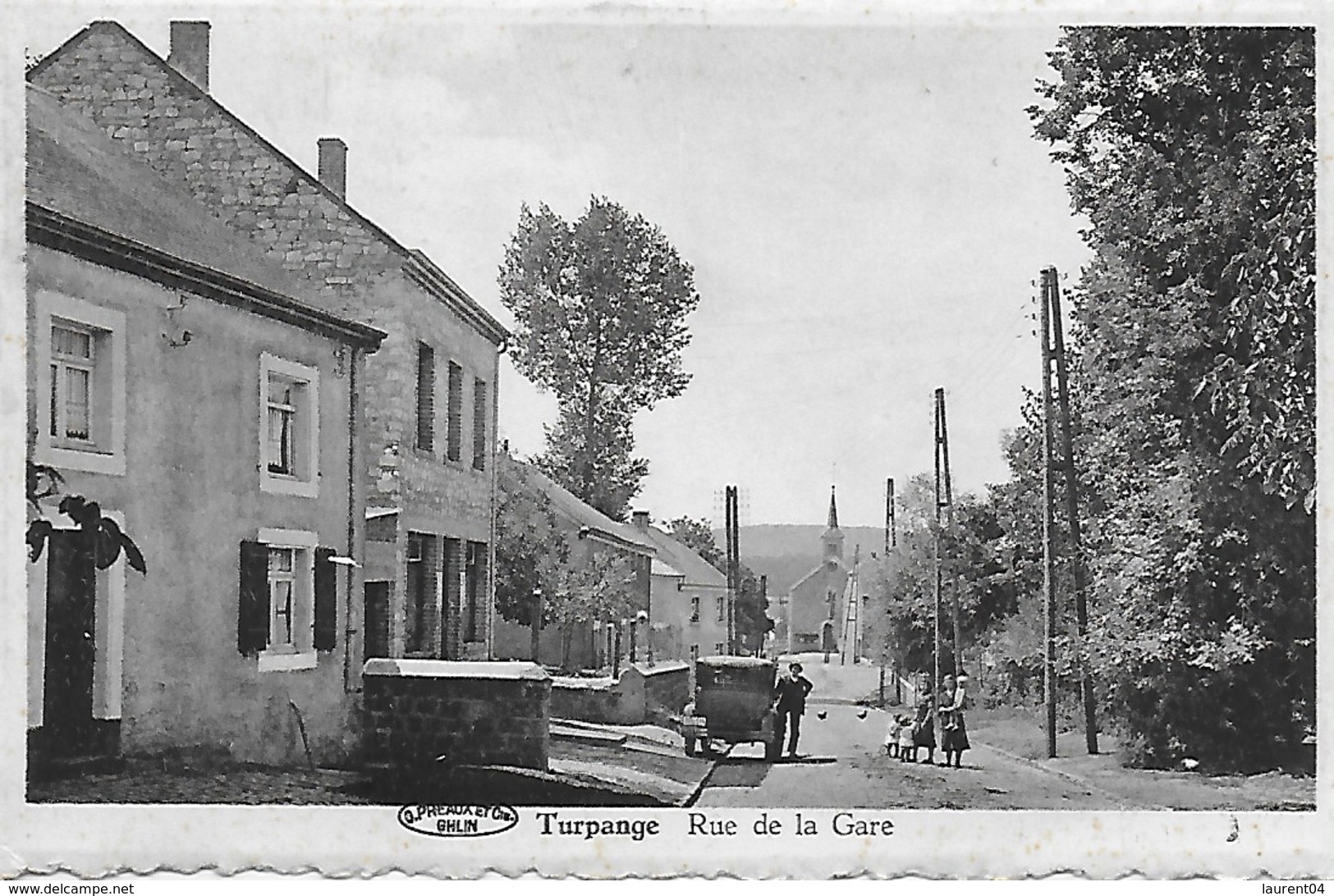 MESSANCY. TURPANGE.  RUE DE LA GARE. ANIMATION - Messancy