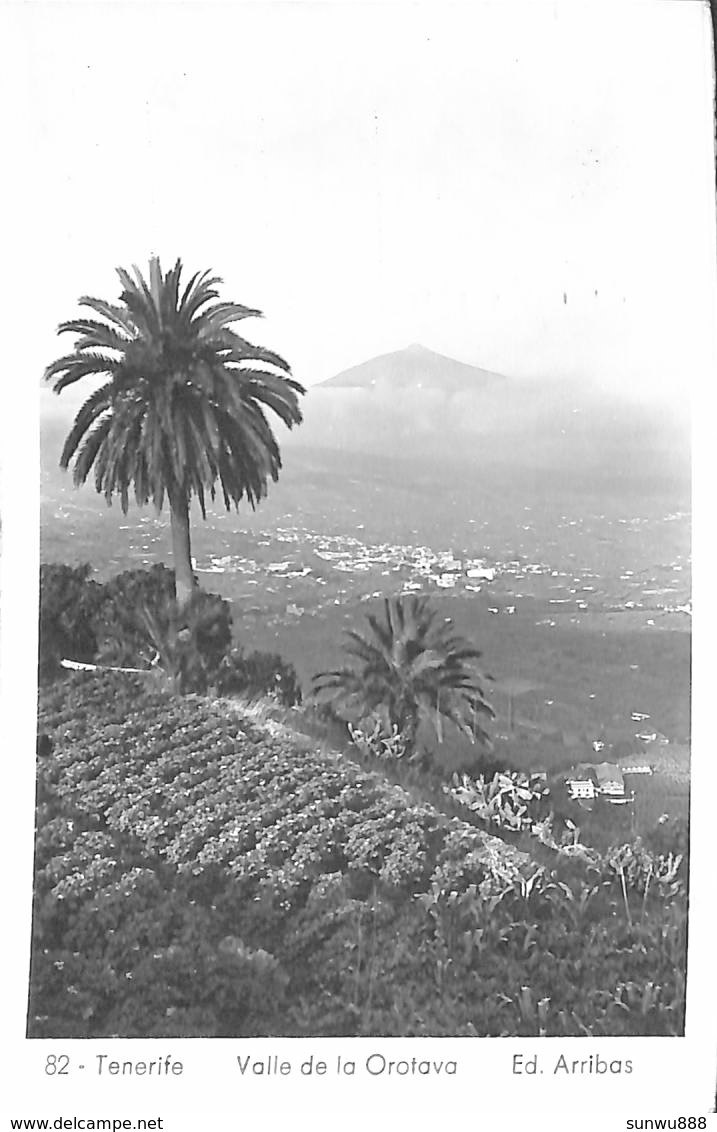 Tenerife - Valle De La Orotava (Ed. Arribas 1954) - Tenerife