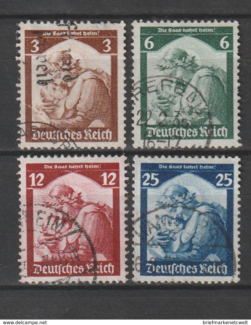 Deutsches Reich / 1935 / Mi. 565-568 Gestempelt (AG72) - Usados