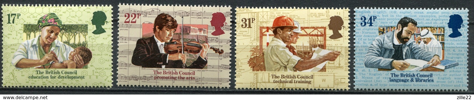 Grossbritanien Mi# 1008-11 Postfrisch MNH - Development - Unused Stamps