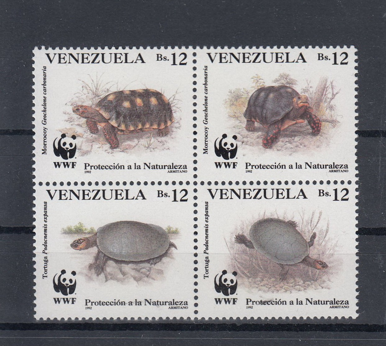 Venezuela Michel Cat.No. WWF Issue  2729/2732 Mnh/** - Venezuela