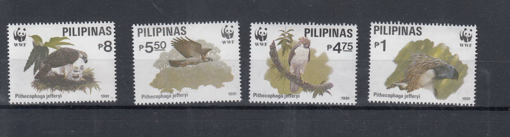 Philippinen Michel Cat.No. WWF Issue 2038/2041 Mnh/** - Philippines