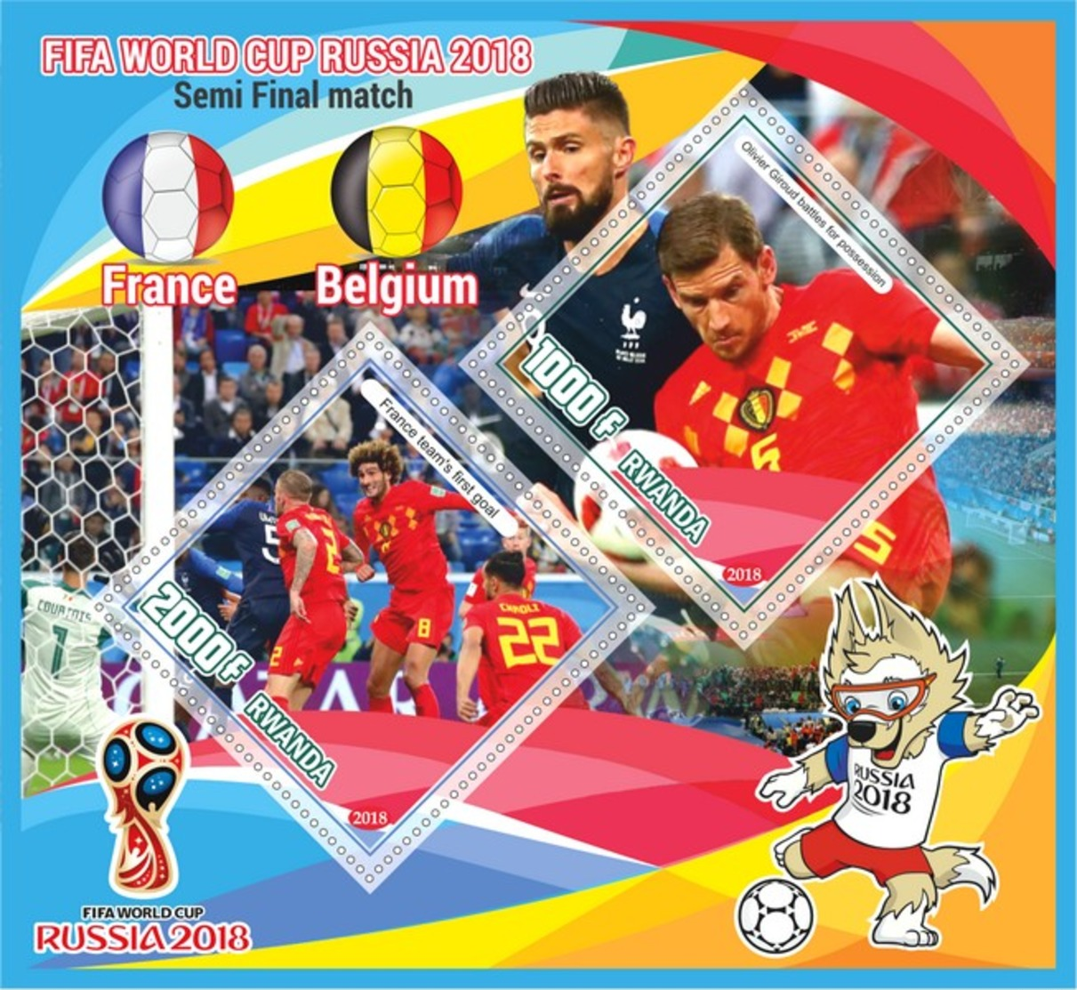 Coupe Du Monde De Football 2019 Russie - Other & Unclassified