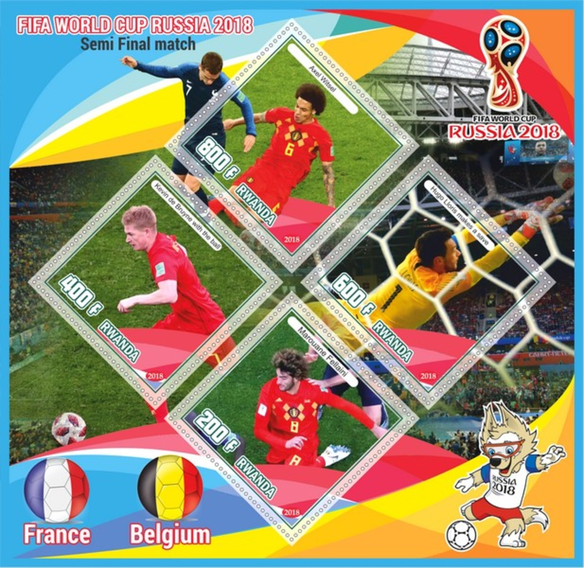 Coupe Du Monde De Football 2019 Russie - Other & Unclassified