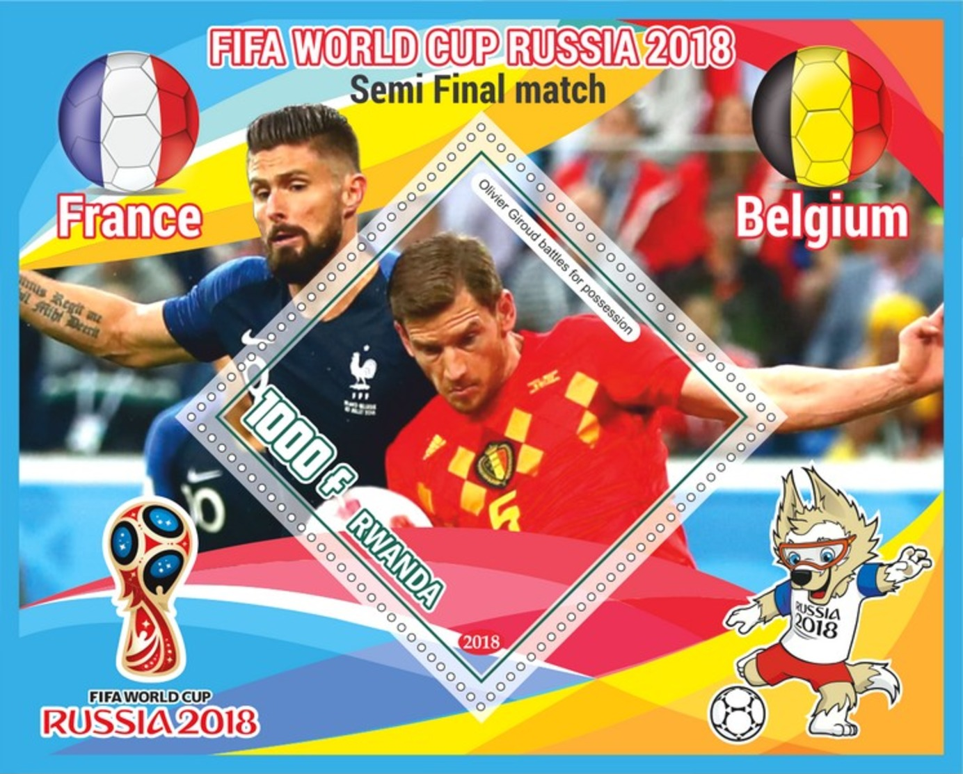 Coupe Du Monde De Football 2019 Russie - Other & Unclassified