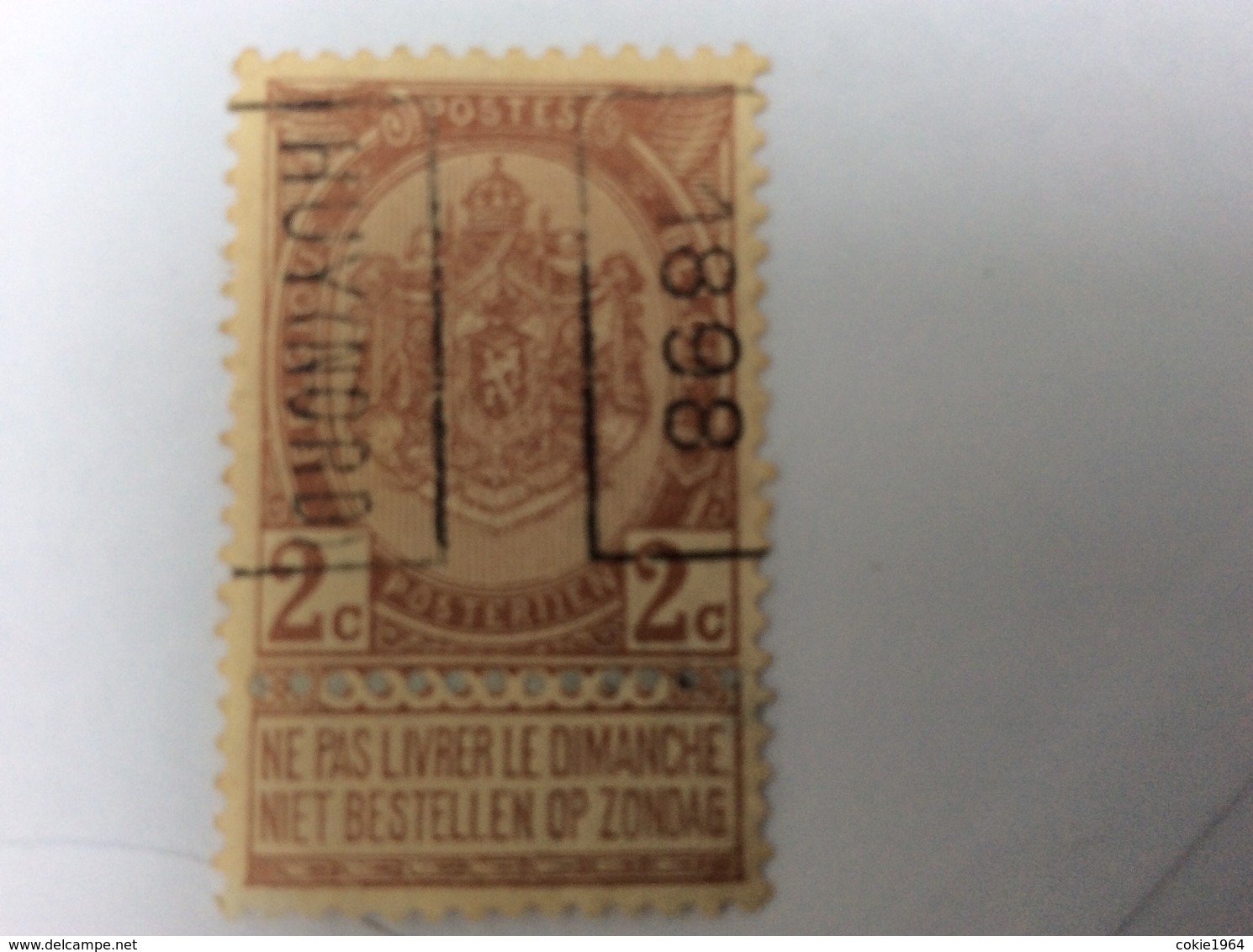 Huy (nord) 1898 Nr 176 B - Roller Precancels 1894-99