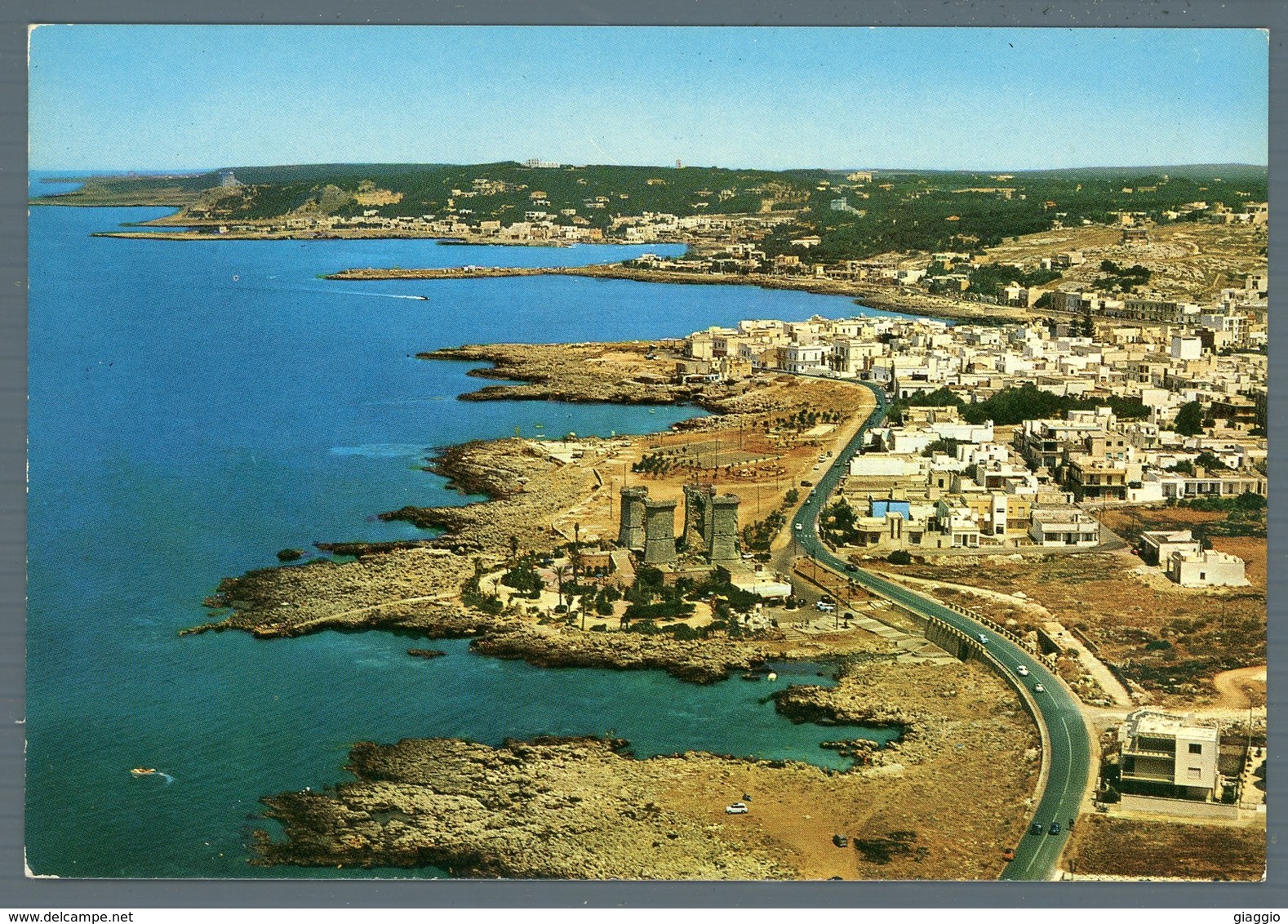 °°° Cartolina - Costiera Neritina Nardòdalle 4 Colonne A Portoselvaggio Nuova °°° - Lecce