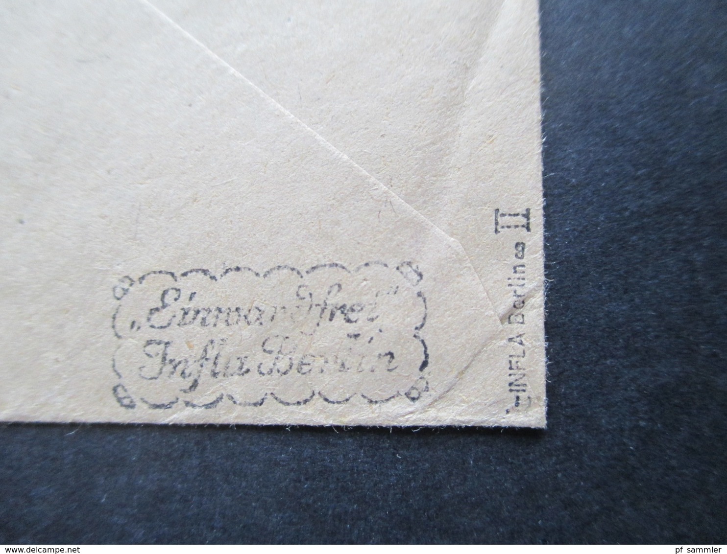Infla 1923 Queroffset Nr. 247 Mit Plattenfehler II MiF Mit Posthorn Nr. 230 P Geprüft Einwandfrei Infla Berlin - Lettres & Documents
