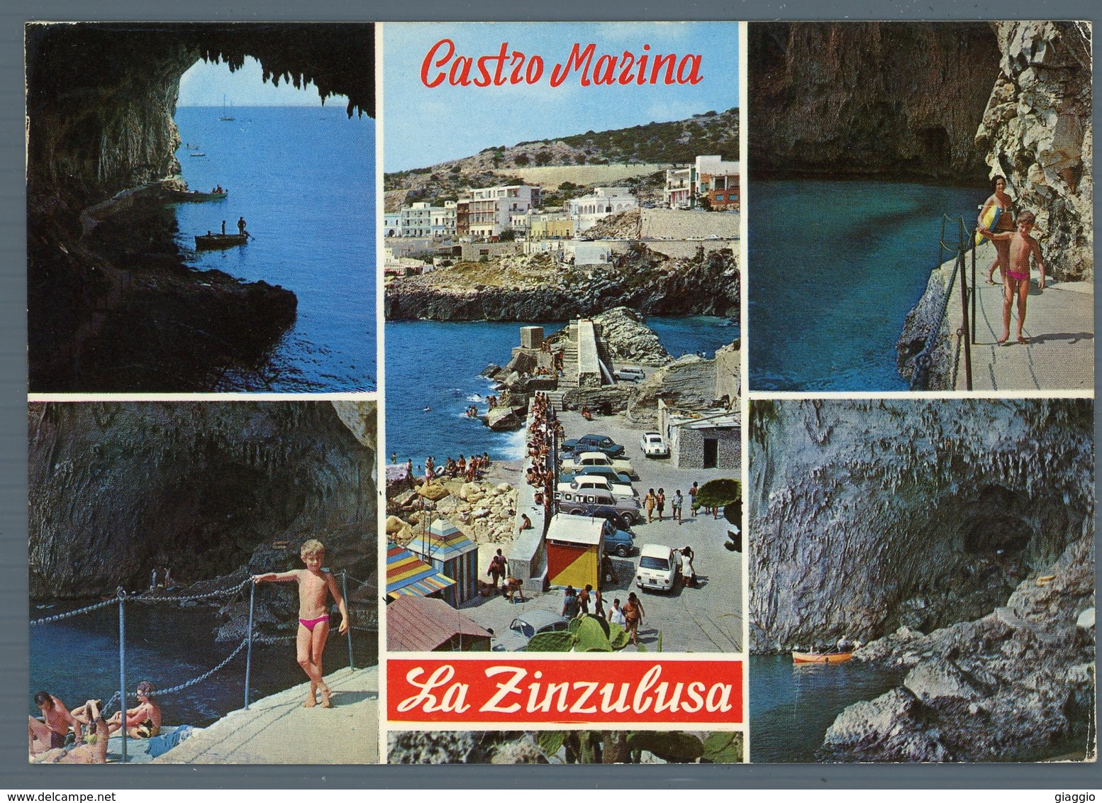 °°° Cartolina - Castro Marina Veduteviaggiata °°° - Lecce