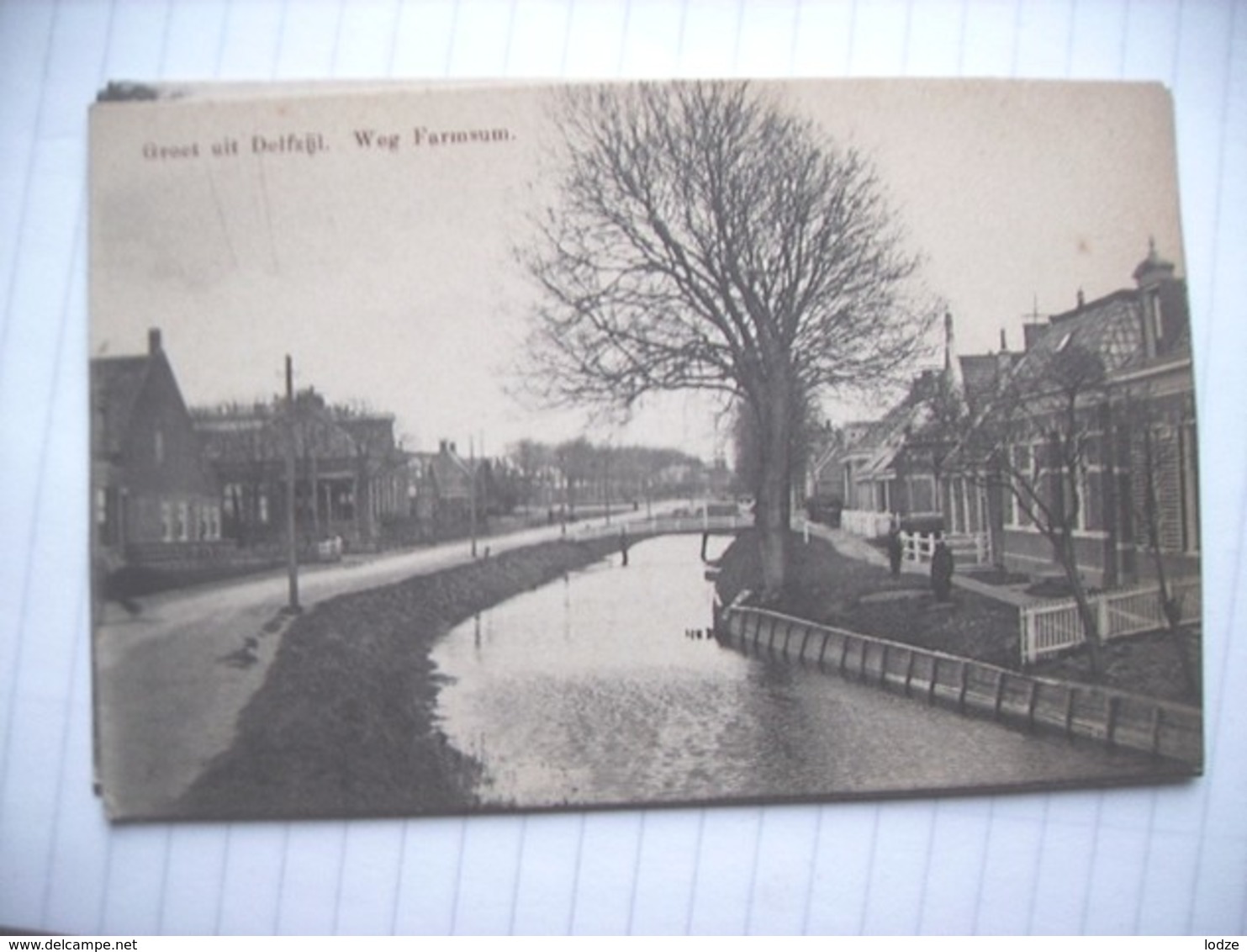 Nederland Holland Pays Bas Delfzijl Weg Naar Farmsum Oud - Delfzijl