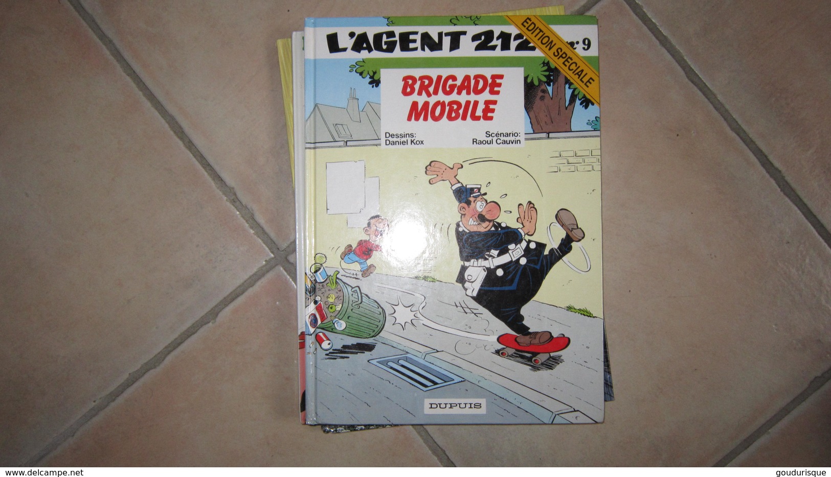 L'AGENT 212 T9 BRIGADE MOBILE   CAUVIN/KOX - Agent 212, L'