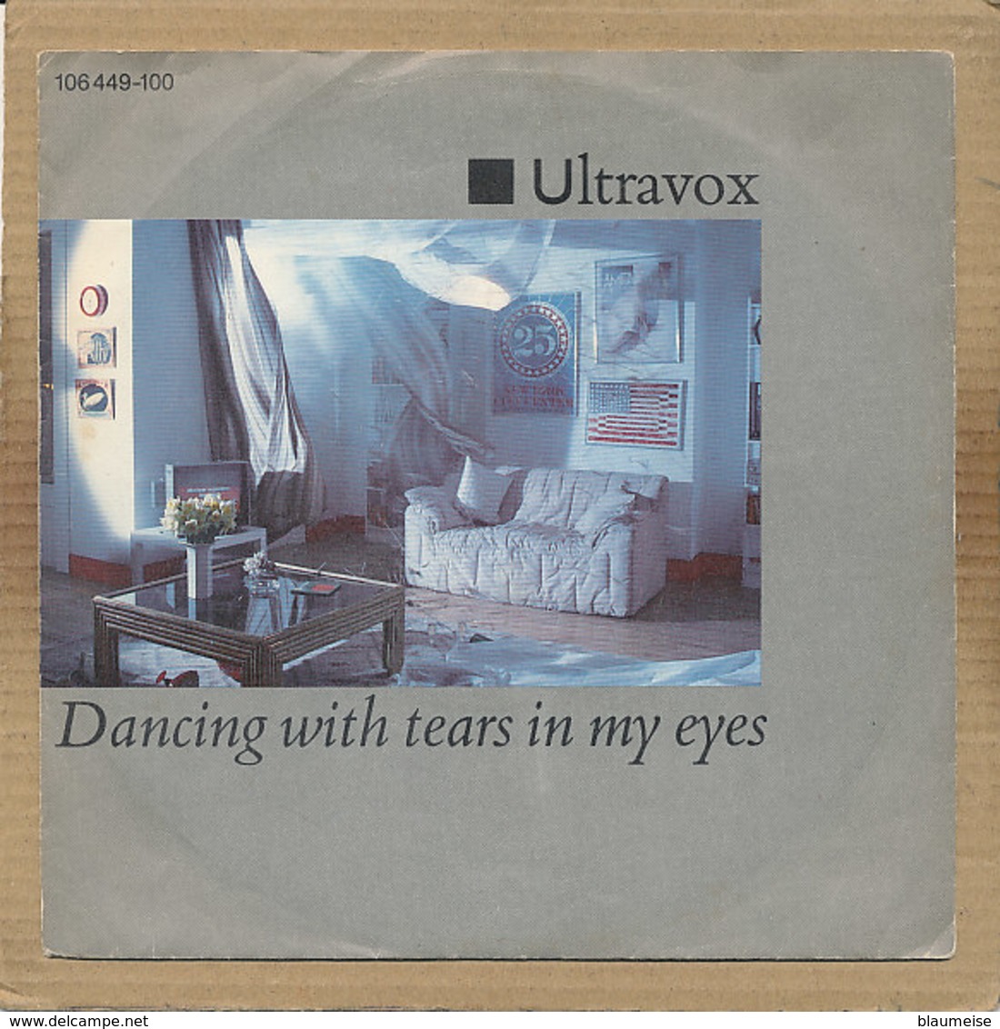 7" Single, Ultravox - Dancing With Tears In My Eyes - Disco, Pop