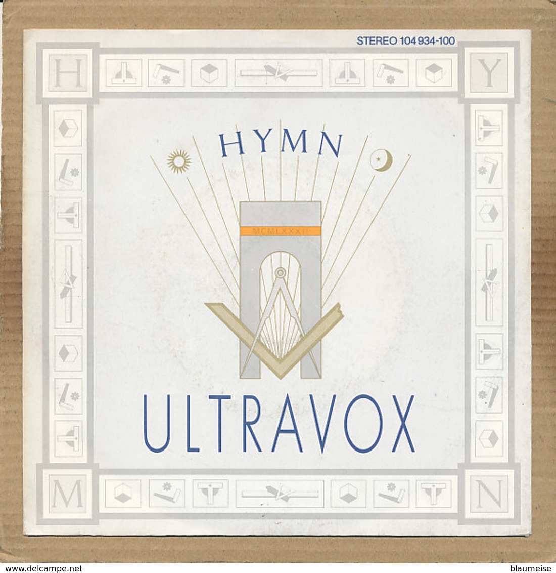 7" Single, Ultravox - Hymn - Disco, Pop