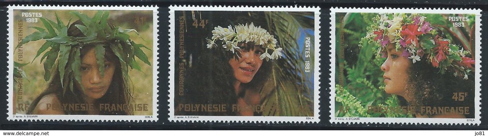 Polynésie YT 205-207 XX / MNH - Neufs