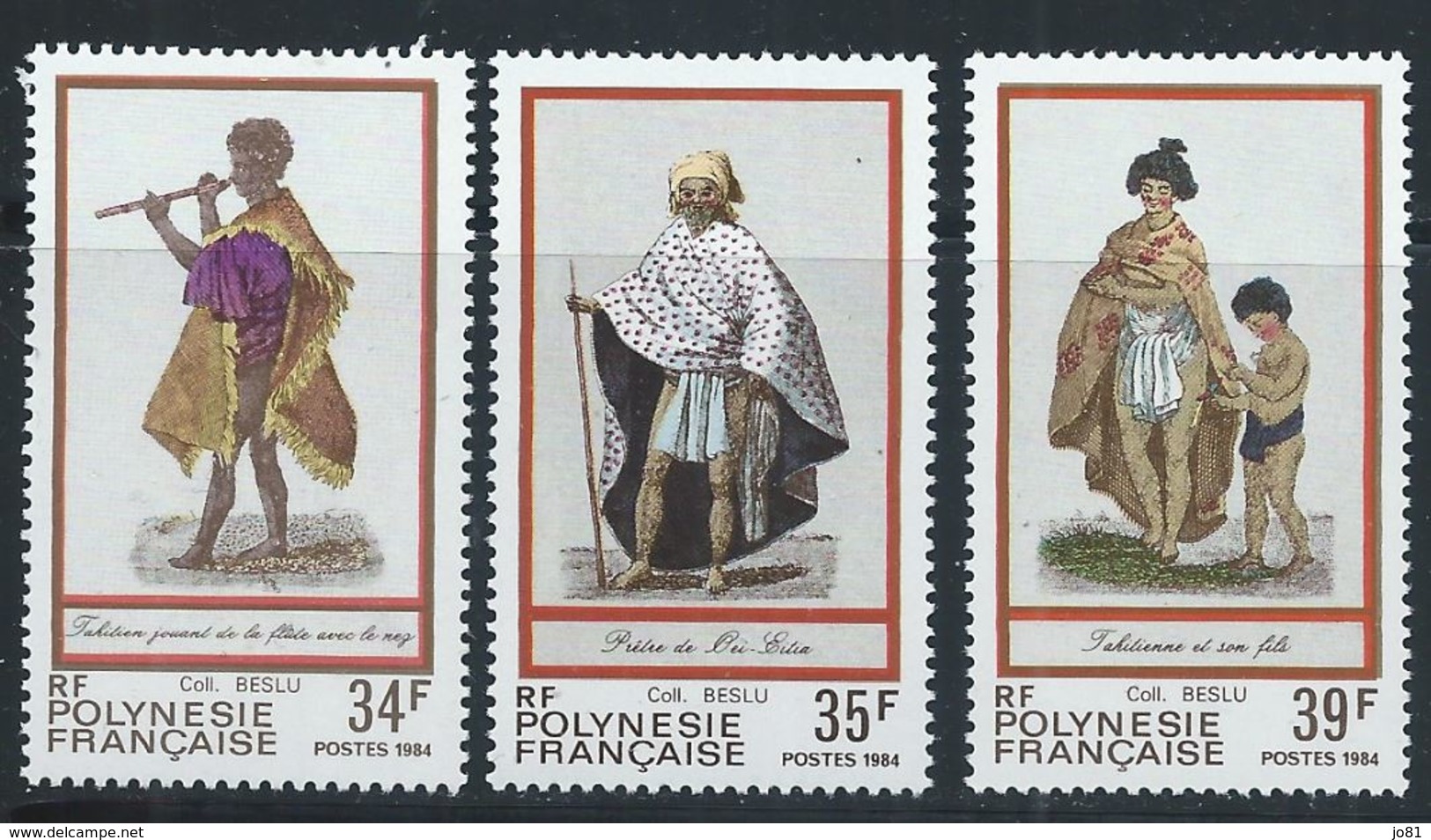 Polynésie YT 216-218 XX / MNH - Neufs