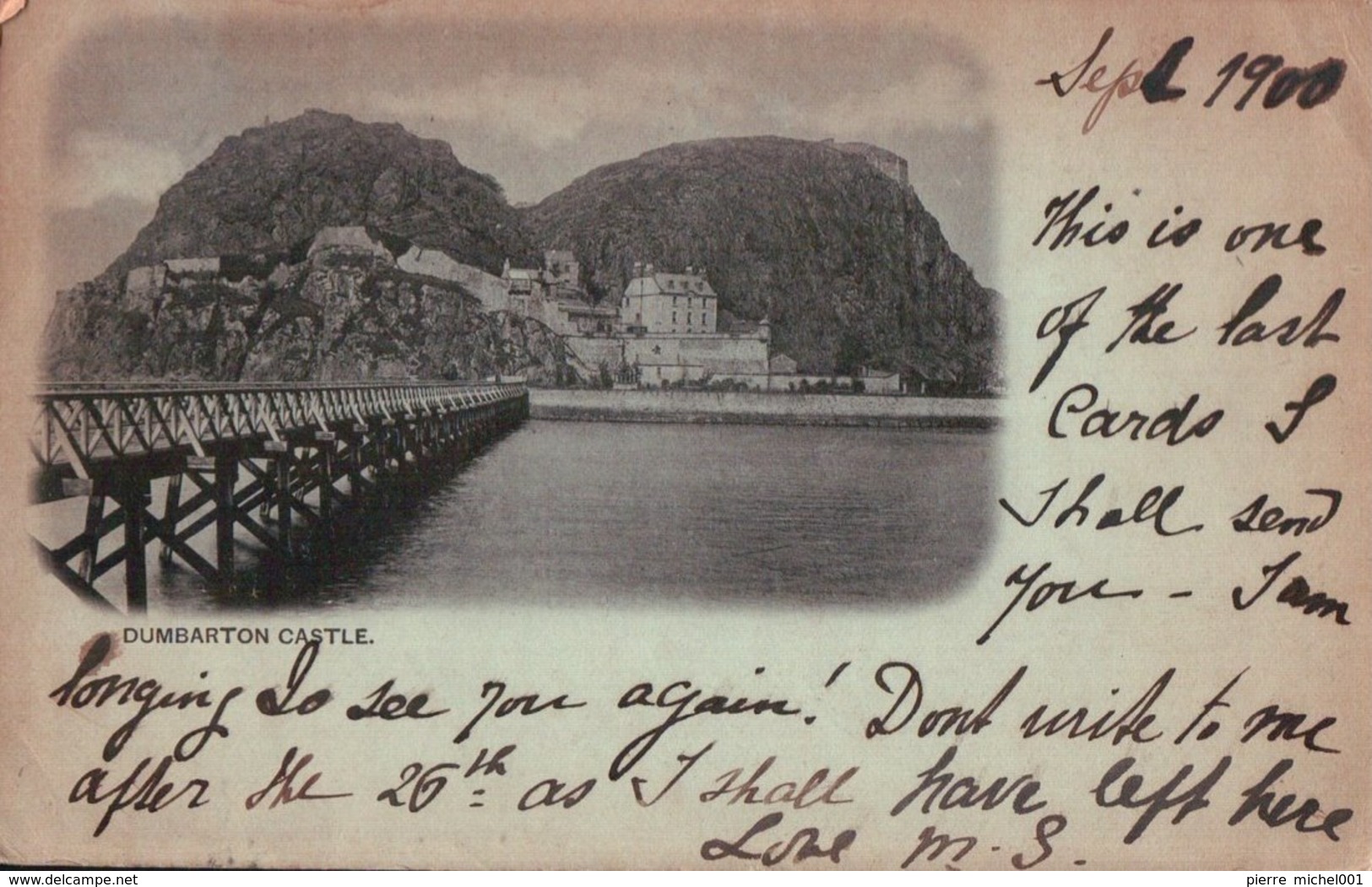 Dumbarton Castle (1900) - Dunbartonshire