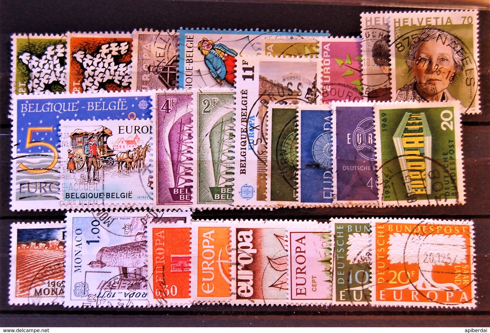 Europa  - Small Batch Of Europa Stamps Used - Collections