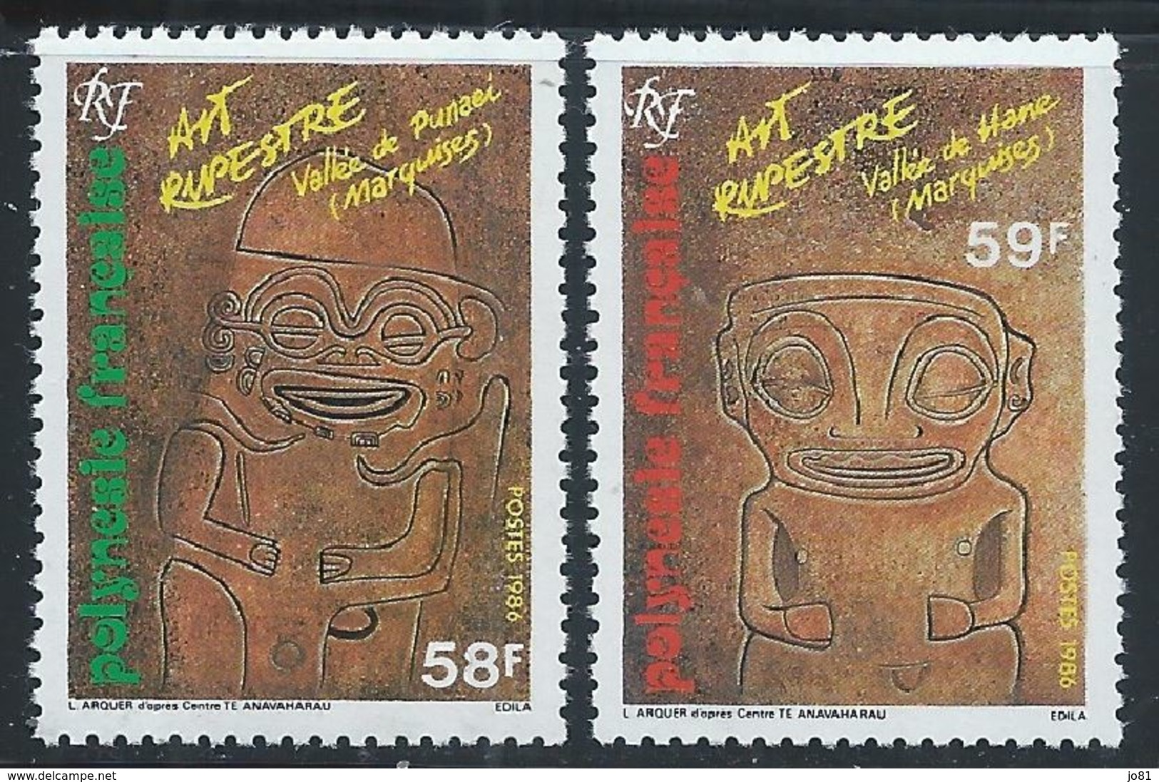 Polynésie YT 259-260 XX / MNH - Neufs